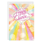 Shine Your Light Custom Quinceañera Card