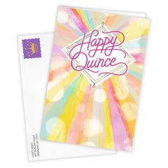 Shine Your Light Custom Quinceañera Card