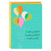 Everything Happy, Sweet and Fun Birthday Card