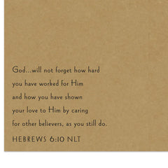 Truly Appreciated and Loved Religious Clergy Appreciation Card for Pastor and Family