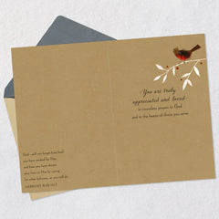 Truly Appreciated and Loved Religious Clergy Appreciation Card for Pastor and Family