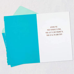 More Memories, More Joy, More Good Stuff Anniversary Card