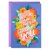 It's Easy To Celebrate You Birthday Card for Daughter-in-Law