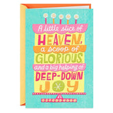 Big Helping of Deep-Down Joy Birthday Card