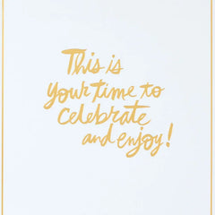 So Happy for You! Congratulations Card
