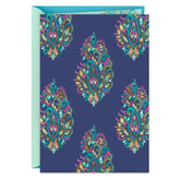 Elegant Paisley Pattern Blank Card