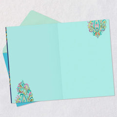 Elegant Paisley Pattern Blank Card