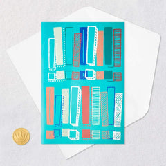 Colorful Exclamation Points Blank Card