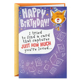 Love Explosion Funny Pop-Up Birthday Card With Sound