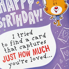 Love Explosion Funny Pop-Up Birthday Card With Sound