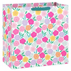 15" Fun Floral Extra-Deep Gift Bag