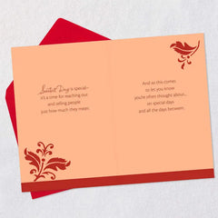 You're Often Thought About Sweetest Day Card