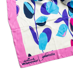 Sylvia Mollie Vibrant Vines Floral Scarf