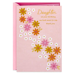 So Many Reasons to Love You Birthday Card for Daughter from Both