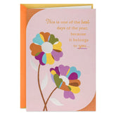 You Bring Something Special to this Family Birthday Card for Her
