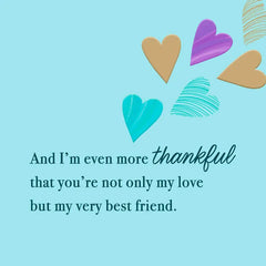 My Love, My Forever Friend Romantic Sweetest Day Card
