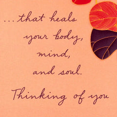 Peace, Rest and Strength Get Well Card
