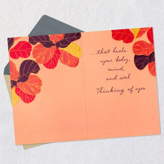 Peace, Rest and Strength Get Well Card