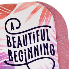 A Beautiful Beginning Wedding Shower Card
