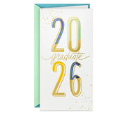Make the Most of It Money Holder 2026 Graduation Card