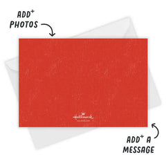 Colorful Lettering Flat Holiday Photo Card