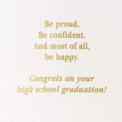 The Future Is Yours High School Graduation Card