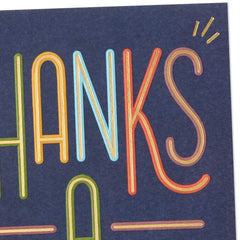 Thanks a Million Thank-You Card