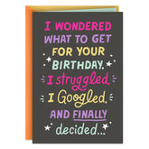 Too Much Stress Funny Birthday Card