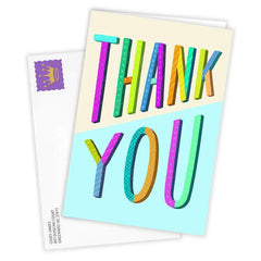 Bright and Bold Custom Thank-You Card