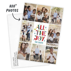All the Joy Flat Christmas Photo Card