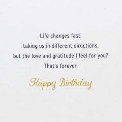 You'll Always Have a Place in My Heart Birthday Card for Brother