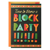 Block Party Birthday Card
