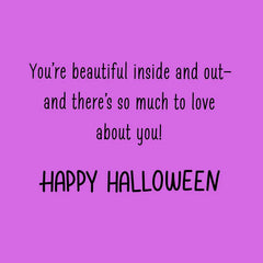 So Much to Love Halloween Card for Granddaughter