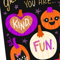 So Much to Love Halloween Card for Granddaughter