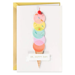 All the Scoops and All the Love Birthday Card
