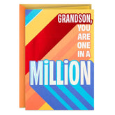 You're One in a Zillion and More Birthday Card for Grandson