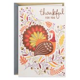 Thankful for You Thanksgiving Card