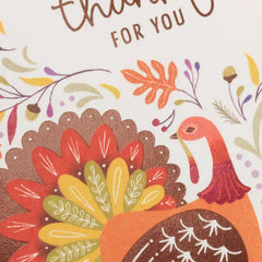 Thankful for You Thanksgiving Card