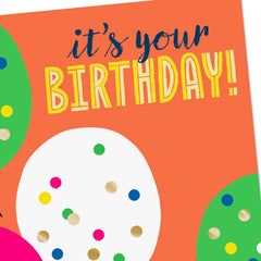 Nothing But Happy Birthday Card