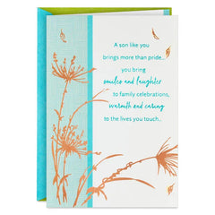 Pride and Happiness Father's Day Card for Son