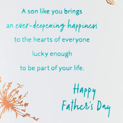 Pride and Happiness Father's Day Card for Son