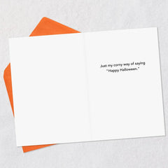Corny Hi Funny Halloween Card