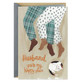You're My Happy Place Anniversary Card for Husband