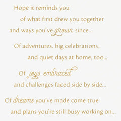 A Reminder of Great Things Anniversary Card for Couple
