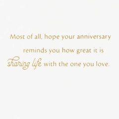 A Reminder of Great Things Anniversary Card for Couple
