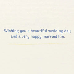 A Forecast of Happy Tears and Love Wedding Shower Card