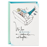 You Are My Favorite Person Romantic Birthday Card