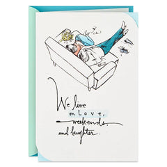 You Are My Favorite Person Romantic Birthday Card