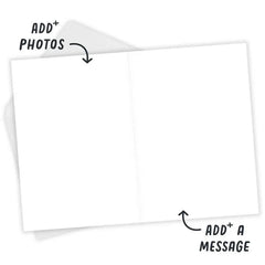 Create Your Own 11-Photo Collage Custom Card