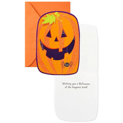 Jack-o'-Lantern Smile Halloween Cards, Pack of 6